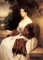 Porträt von Madame Ackerman Königtum Franz Xaver Winterhalter
